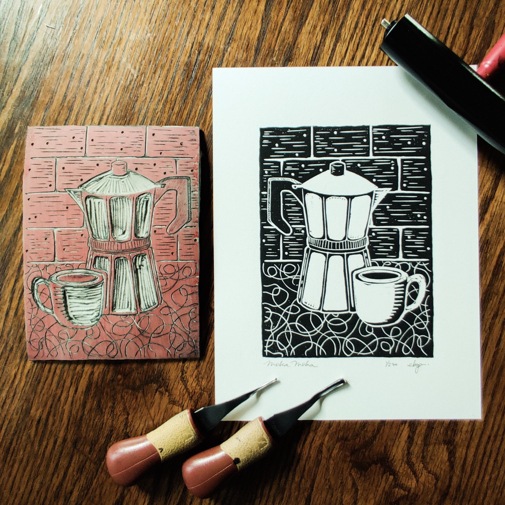 moka drawing